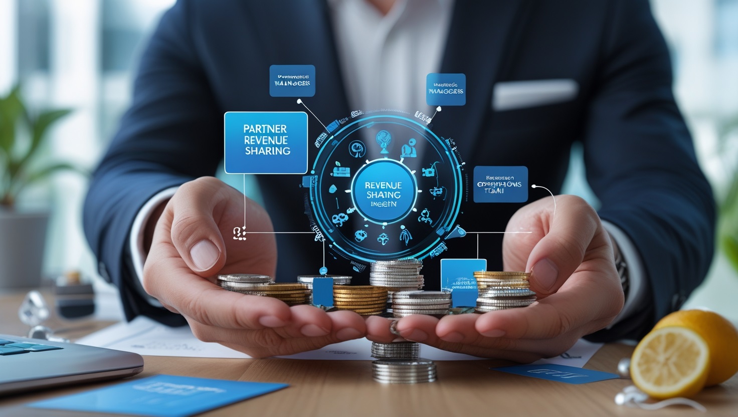 AI X Network Partner Revenue Sharing Engine professional interface demonstration